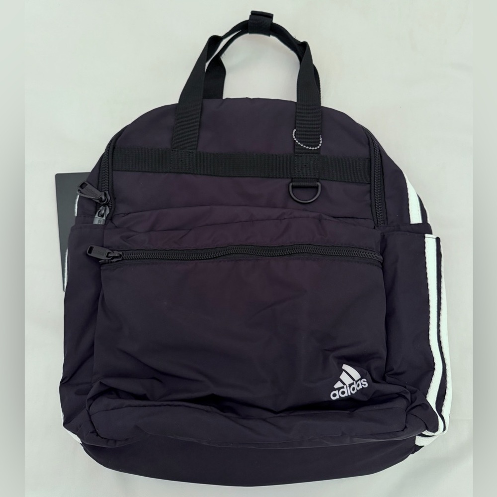 New ADIDAS Black and White Essential 2 Backpack